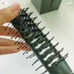 Vigortrading Plastik Kaburga Tarağı Çift Taraflı Tarak Iç Toka Şekli Pürüzsüz Saç Tarağı Içi Boş On Sıralı Tarak Erkek Yağı Kafa Arka Saç Tarağı (Yurt Dışından) - Renkli