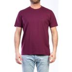 Vigoss Jeans O Yaka Basic Erkek T-Shirt 3124-03370 - L - Mürdüm