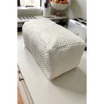 Vijdan Life Saten Güpürlü Fermuarlı Yastık Hurcu 60×40×30 – Çeyizlik & Dayanıklı Depolama Hurcu