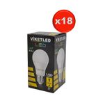 Viketled Beyaz White 9W 18'li Set Led Ampül