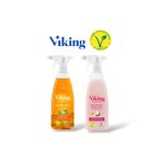 Viking 2x750 ml Premium Çok Amaçlı Yüzey Temizleyici + Mutfak Turunç Bahçesi Temizleyici