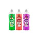 Viking 3x750 ml Misket Limon + Kara İncir + Greyfurt Bulaşık Deterjanı