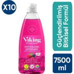 Viking Premium Bulaşık Deterjanı Orman Meyveleri 750 ml x 10 Adet - 7500 ML