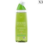 Viking Premium Şeker Camı 3x750 ml Wc Temizleyici
