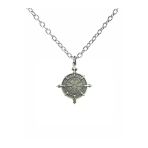 Viking Pusulası (Vegvísir) Figürlü Unisex Kolye – 60 Cm Zincirli, Yön Ve Koruma Sembolü