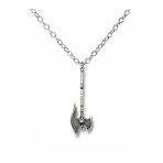 Viking Savaş Balta Figürlü Kolye – 60 Cm Zincirli Zamak Kaplama Unisex Gotik Aksesuar