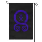 Viking Sembolü Bahçe Bayrağı 30,48 cm x 45,72 cm - Çift Taraflı İskandinav Runes & Mitoloji Dış Mekan Bayrağı (#4)