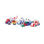 Viking Toys VT11260 Acil Kurtarma Taşıtları 5 Parça
