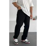 viking's line erkek bagy pantolon siyah loose fit jeans