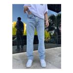 viking's line Erkek Buz Mavi Baggy Pantolon