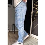 viking's line Erkek Mavi Baggy Pantolon