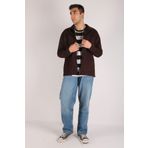 viking's line Erkek Oversize Kahverengi Ceket