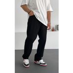 viking's line Erkek Siyah Baggy Pantolon