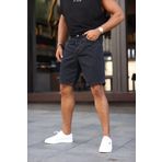viking's line Erkek Siyah Baggy şort