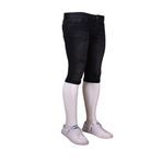 viking's line Erkek Şort Şpor Giyim Denim Siyah