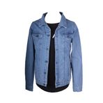 viking's line Ince Yazlik Kumaş Erkek Denim Kot Ceket