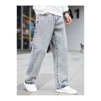 viking's line Kar Yıkama Straight Leg Jeans Kot Pantolon Füme Baggy yeni sezon 2026