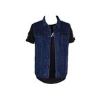 viking's line Vikings Jeans Erkek Denim Trend Yelek Mavi Kot