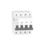 Viko 10Vtb-4C32 Trifaze Nötr Kesmeli 4X32A C Tipi Otomatik Sigorta