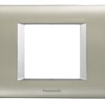 Viko 2 m Panasonic Thea Sistema Inox Matt Metalik Beyaz Çerçeve