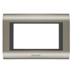 Viko 3 m Panasonic Thea Sistema Inox Füme Çerçeve