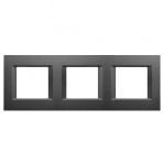 Viko 3x2 m Panasonic Thea Optima Füme Çerçeve