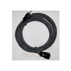 VİKO 50 METRE 3x2,5 MM CCA TTR TEKLİ SİYAH RENK TOPRAKLI KAUÇUK SEYYAR ELEKTRİK KABLOSU
