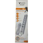 Viko 6 Lı Akım Korumalı Çocuk Korumalı Anahtarlı Priz (2 Adet)
