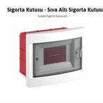 Viko 6'lı Sıva Altı Klemensli Sigorta Kutusu