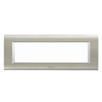 Viko 7 m Panasonic Thea Sistema Inox Matt Metalik Beyaz Çerçeve