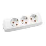 Viko 90113300 Multi-Let Topraklı Klemensli 3'lü Grup Priz