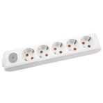 Viko 90117500 Multi-Let Topraklı Anahtarlı 5'lı Grup Priz
