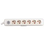 Viko 90117602 Multi-Let Topraklı Anahtarlı 6'lı Grup Priz