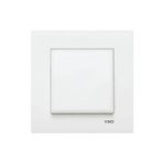 VİKO 9096 7001 Karre Beyaz Anahtar