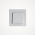 Viko 90960714 Beyaz Işıklı Anahtar