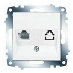 Viko 90967078 Karre Meridian Beyaz Tekli Data Cat6 Prizi