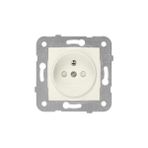 Viko 90967245 Karre Meridian Çerçevesiz Krem Çocuk Korumalı UPS Priz