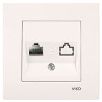 Viko 90967278 Karre Meridian Krem Tekli Data Cat6 Prizi
