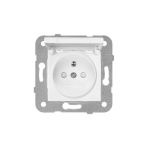 Viko 90967X70 Karre Meridian Beyaz Kapaklı Ups Priz Ç.k. Mekanizma Çerçeve Hariç