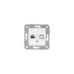VİKO 90967X78 Tekli Data Prizi (RJ45 CAT6) Beyaz (Çerçevesiz)