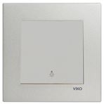 Viko Artline Novella Çerçeveli Saten Light Yaylı Anahtar
