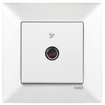 Viko By Panasonic F Konnektörlü Sonlu Beyaz Meridian Uydu Prizi