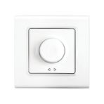 Viko Çerçeveli Linnera Beyaz Dimmer