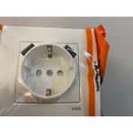 Viko Karre Beyaz 2 Usb'li Topraklı Priz Komple - 1 Adet