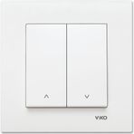 Viko Karre Beyaz Jaluzi Kumanda