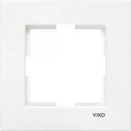 Viko Karre Beyaz Tekli Çerçeve (6Adet) Viko