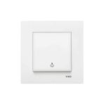 Viko Karre Çerçeve Dahil Beyaz Light Anahtar