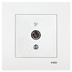 Viko Karre F Konnektörlü Geçişli 10dB Uydu Prizi