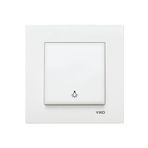 VİKO Karre Light Anahtar Beyaz (çerçeve Dahil) 1 Adet
