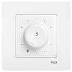 Viko Karre Meridian Beyaz Müzik Yayın Anahtarı Çerçeve Hariç Mekanizma